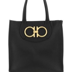 Ferragamo Gancini Maxi Tote
